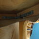 Series of four baumann sleigh chairs