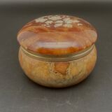 Jewelry box or decorative round stone