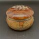 Jewelry box or decorative round stone