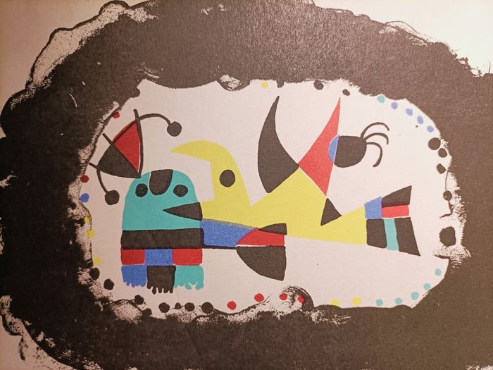 Fantasticos bird print Joan Miro (1893-1983)