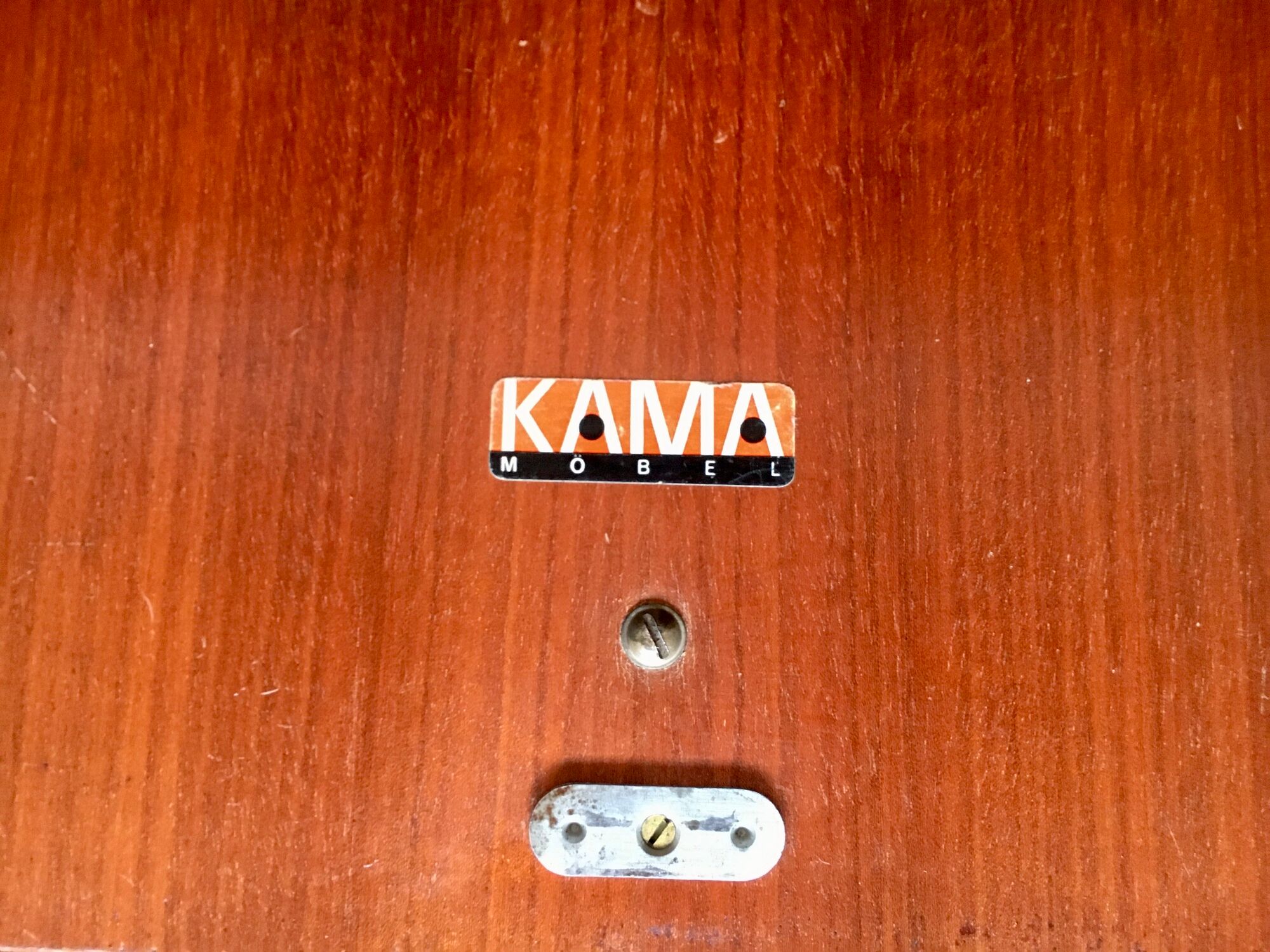 Enfilade kama / meuble tv / hifi commode vintage - teck - 50/60 - legrand design