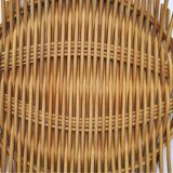 Vintage rattan craft creation