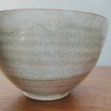 Turned ceramic bowl and cup