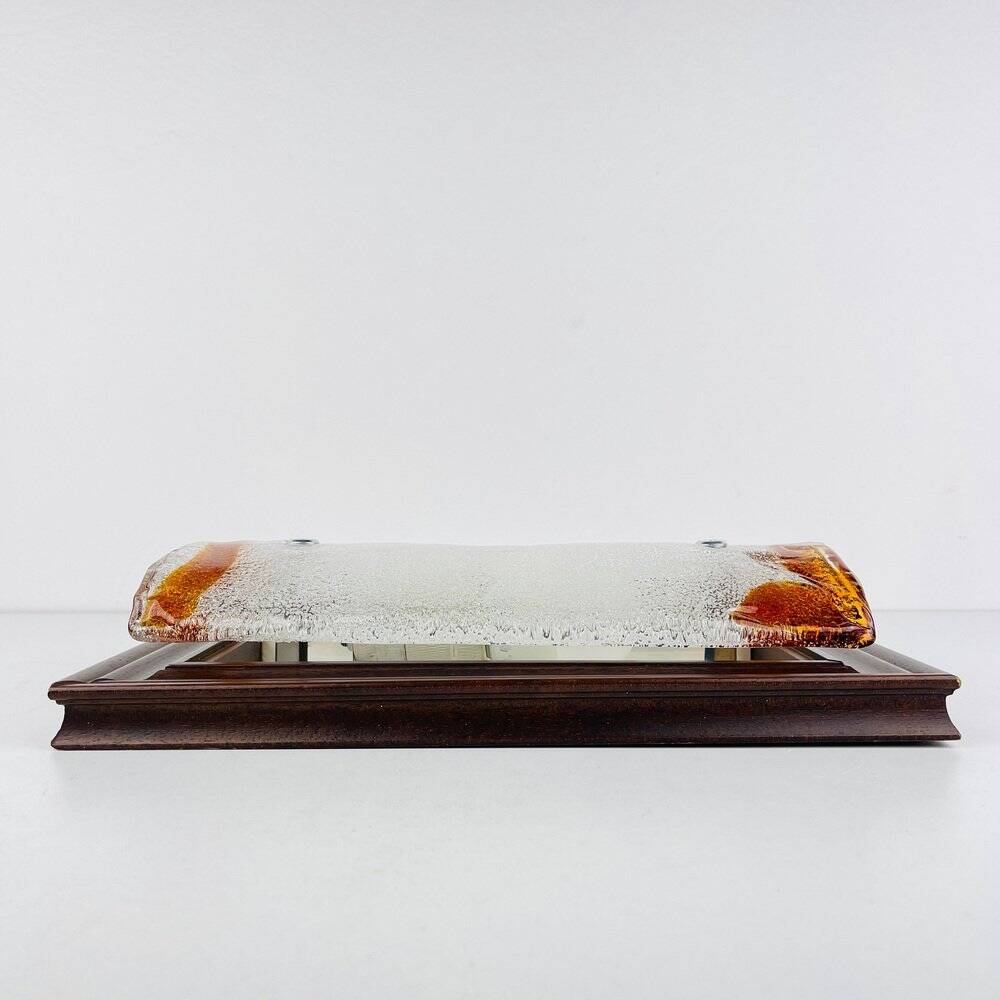 Vintage Wall Lamp in Wood, Murano, Italy, 1970s