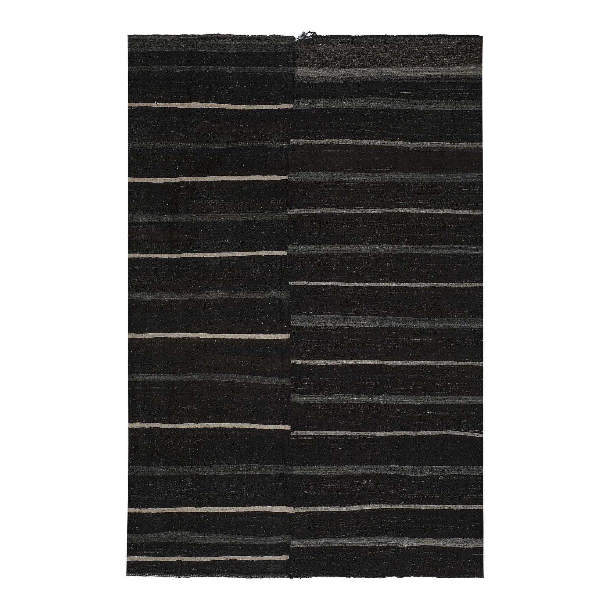 Tapis Kilim turc vintage tissé main