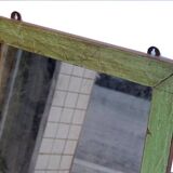 Old tech green mirror