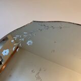 Antique chiseled mirror 60 X 40cm