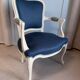 Paire de fauteuils cabriolet style Louis XV