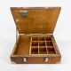 Wooden coin box 70s