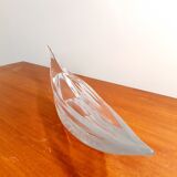 Vase en cristal Daum signé