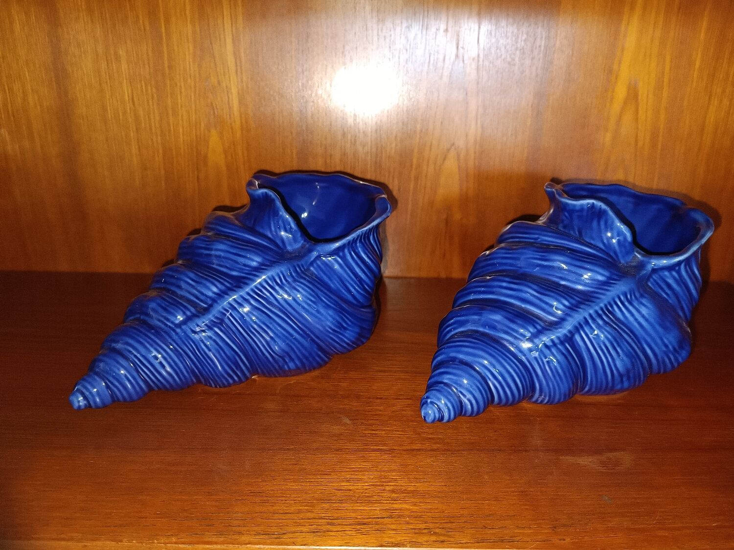 Pair of earthenware pot covers