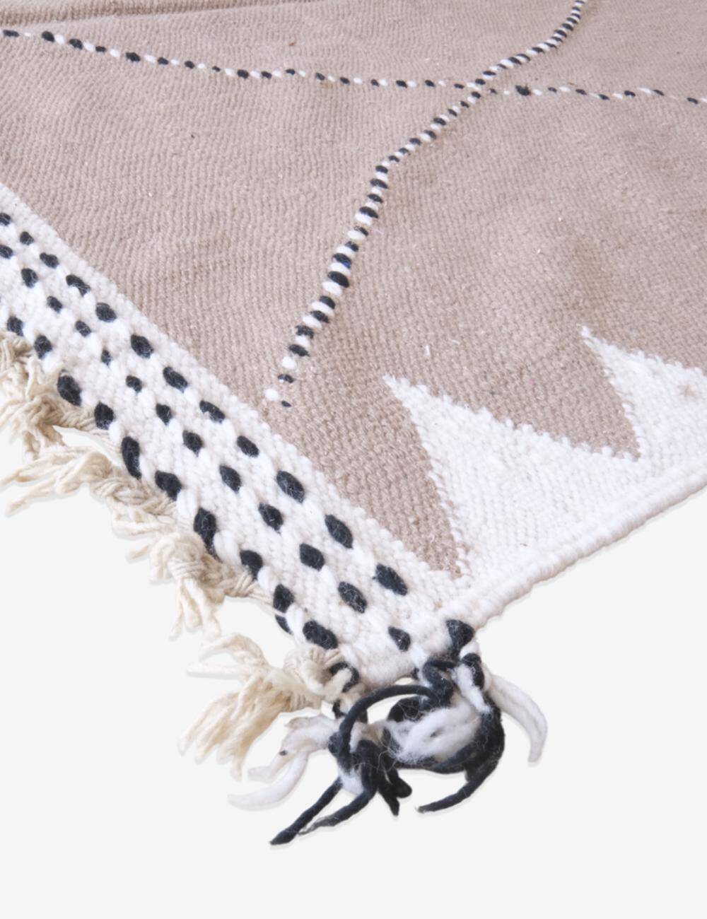 Tapis Kilim Beige - 10.1 x 5.9 ft