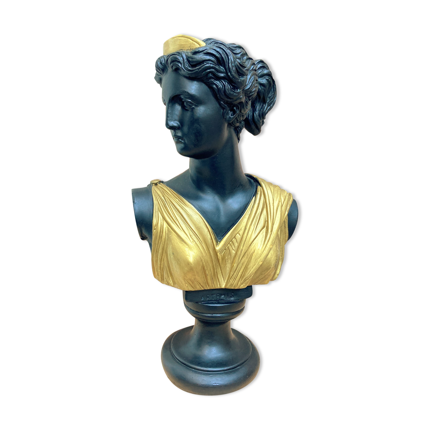 Black and gold Artemis bust