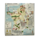 School of 1960 Editions MDI «Grain and vegetables» map