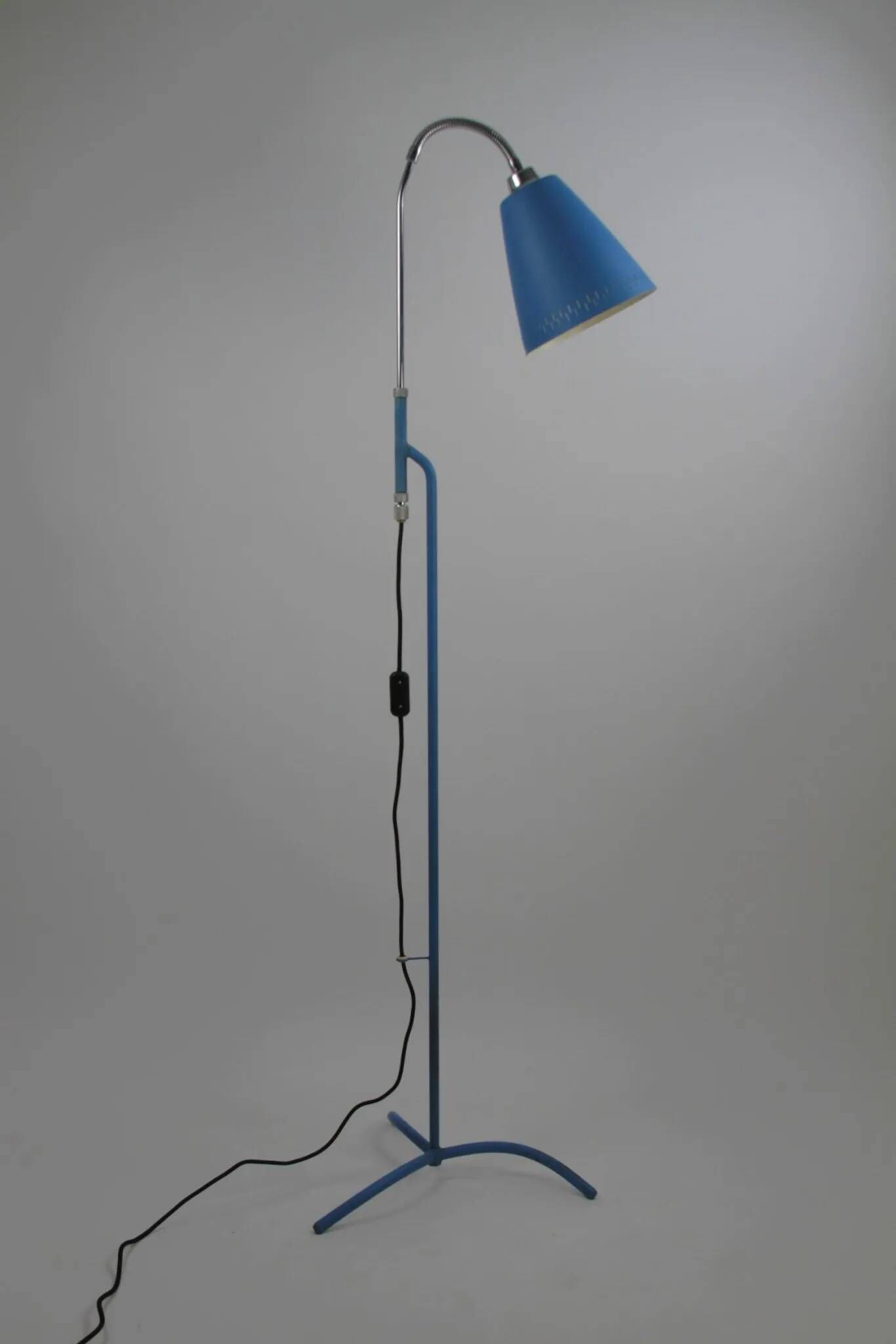 Floor Lamp Model 55 by Svenska Armatur Eskilstuna (SAE) — Sweden, 1950s