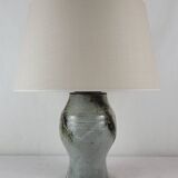 Lampe en grès signée Chantal et Thierry Robert 1960's