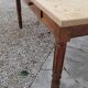 Old rustic farm table 2 drawers 1900s - 1m62