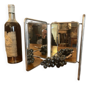 Miroir de coiffeur 3 volets vintage