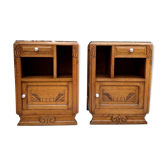Art deco bedside tables