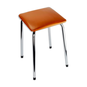 Skai stool and chrome