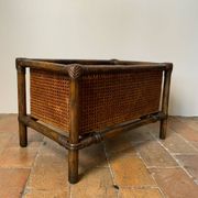 Bamboo and cane planter