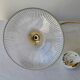 Holophane glass pendant lamp