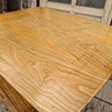 Wood and metal console