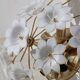 Audrey Hepburn, Delicious Murano Glass Ceiling Light White Wall Light Flowe