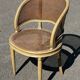 1920s cane armchair
