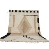 White Moroccan Rug - Modern Living Room Rug 150/250cm