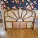 Rattan headboard