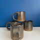 Lot de 4 mug en grès art ceram grand feu