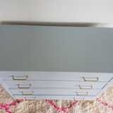 Commode rétro restaurée