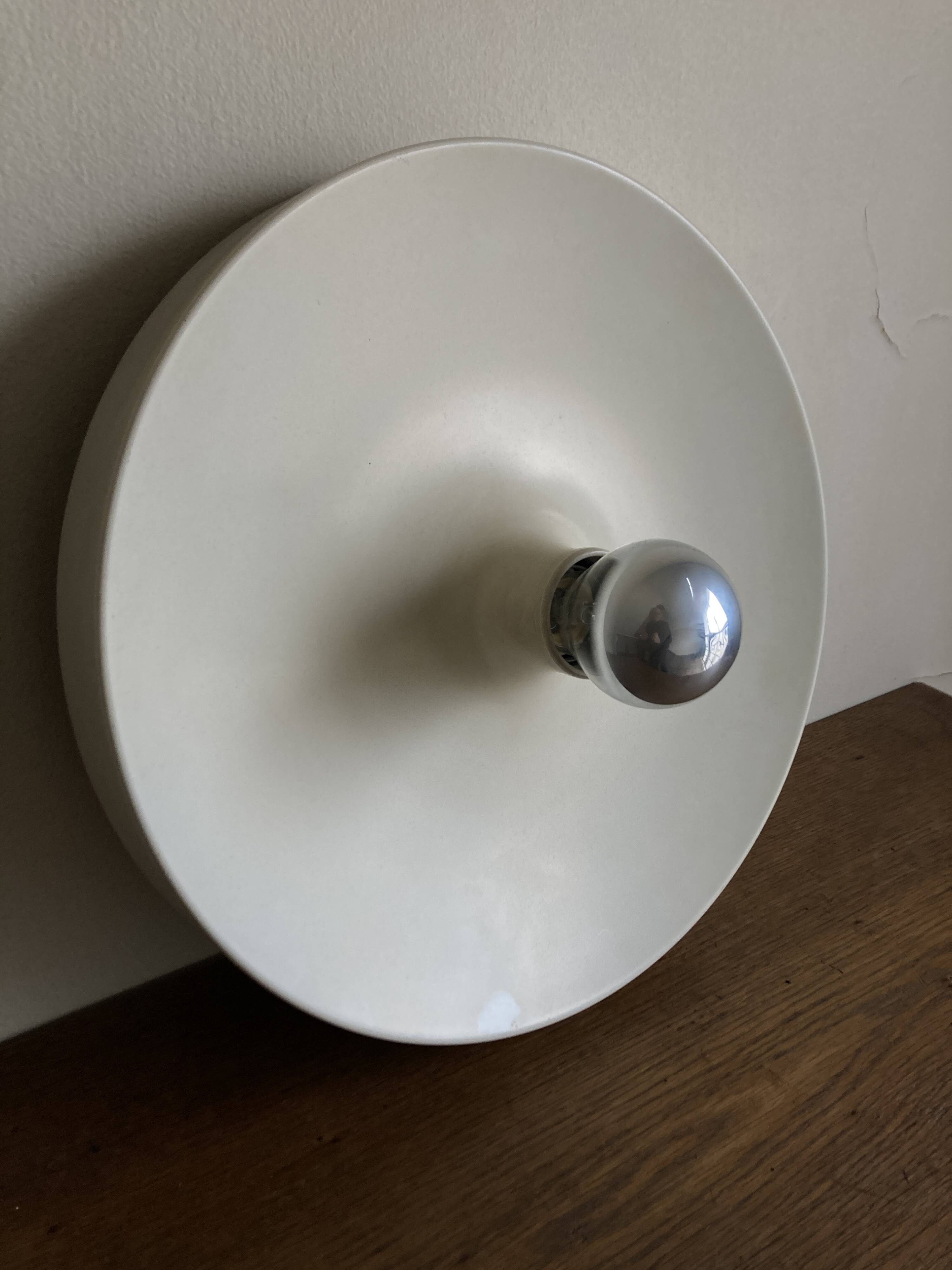 Space Age disc wall light selection by Charlotte Perriand for Les Arcs at Honsel