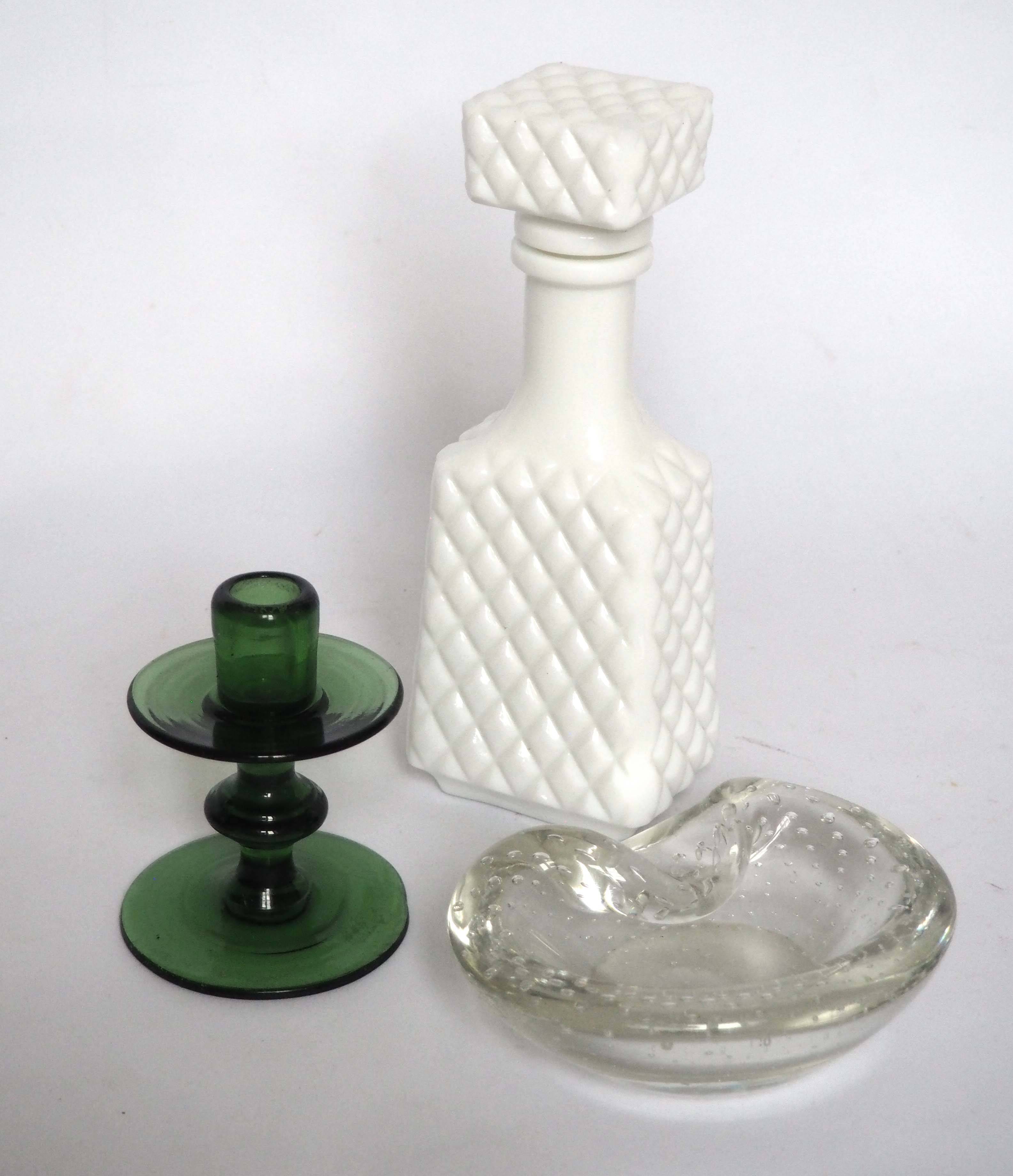 Taddei di Empoli glass candle holder