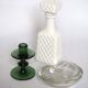 Taddei di Empoli glass candle holder