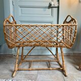Rattan cradle