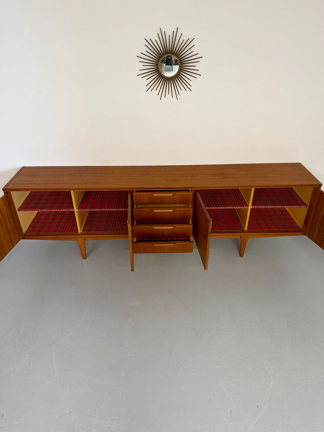 Vintage Scandinavian sideboard designed by Marten Franckena Fristho.
