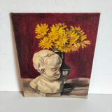 Small still life painting