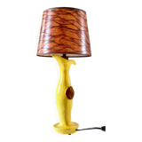 Vintage signed art ceramic lamp