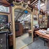 Large antique castle mirror