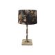 Vintage Onyx And Brass Table Lamp, 1960s