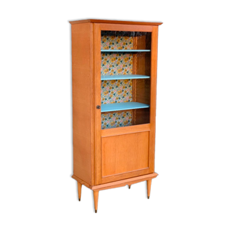 Vintage glass cabinet 1950