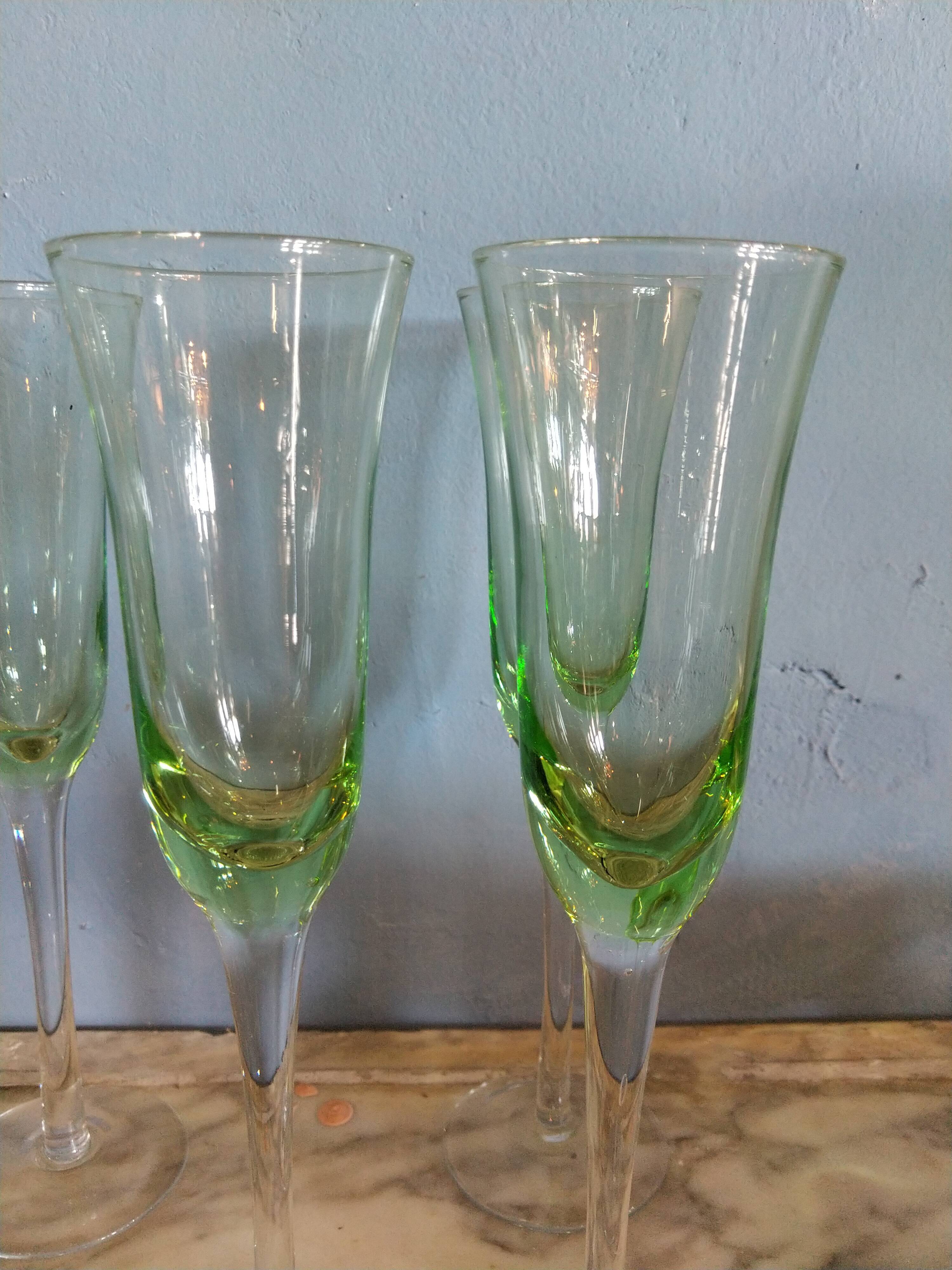 Champagne flutes