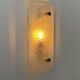 Vintage wall lamp, Murano glass and brass, Italy 1970