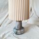 Murano glass and brass lamp, 1970