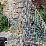 Old wrought iron aviary