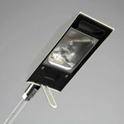 Minimalist White Adjustable Desk Lamp by Massive, Belgium — 1980s