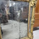 18th century gilt-frame mirror