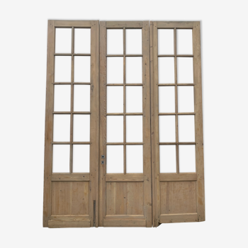 Suite of three separation doors in FIR XX century